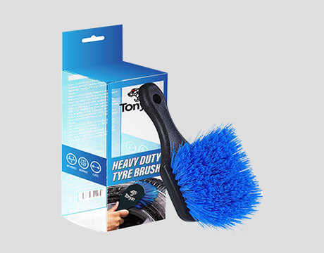 Heavy Duty Tire Brush Bleu