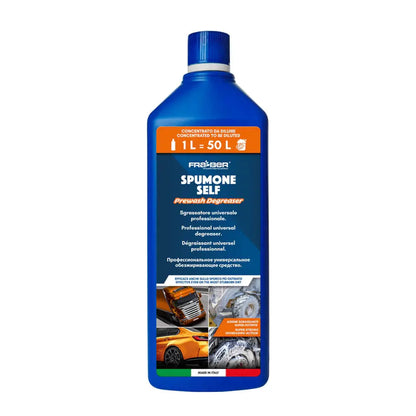 Spumone Self Nettoyant de prélavage et dégraissant universel pour car-wash Fra-Ber