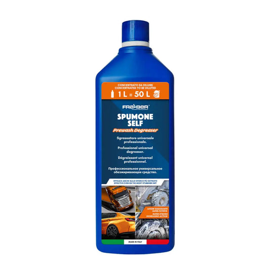 Spumone Self Nettoyant de prélavage et dégraissant universel pour car-wash Fra-Ber